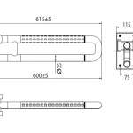 CNCF-9401.000.04 พนักแขนแบบพับเก็บได้ (FFAS9401-000040BC0)