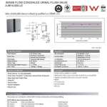 A-8614-000-50 ฟลัชวาล์วอัตโนมัติ สำหรับโถปัสสาวะชาย รุ่น Sense Flow (ใช้ไฟฟ้า)