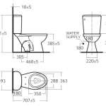 TF-2697SCW-WT-0 สุขภัณฑ์ แบบสองชิ้น 4.5 ลิตร รุ่น NEW WINPLUS (ฝาซอฟท์ เปิดปิดนุ่มนวล)