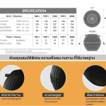 ถังบำบัดน้ำเสีย DOS OK ขนาด 2000 ลิตร สีดำ (Black)