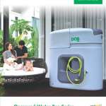 ถังเก็บน้ำ + ปั๊มน้ำ DOS WATER PAC PRO / HITACHI ขนาด 1500 ลิตร สี Cloudy Gray 