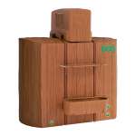 ถังเก็บน้ำ + ปั๊มน้ำ DOS TIMBERA WATER PAC / MITSUBISHI ขนาด 900 ลิตร สี Lite Oak