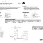 คลิกเลย COTTO สุขภัณฑ์ชิ้นเดียว รุ่น PROMPT ใช้น้ำ 3/5.5 ลิตร ระบบชำระล้าง Siphon Jet