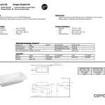 คลิกเลย COTTO อ่างล้างหน้าวางบนเคาน์เตอร์ รุ่น SIMPLY MODISH 80