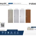 ประตู UPVC รุ่น Indoor Series แบบร่องลูกฟัก และแบบเส้นร่อง Vacuum สำหรับใช้ภายในเท่านั้น Polywood *คลิกดูรายละเอียดเพิ่มเติม